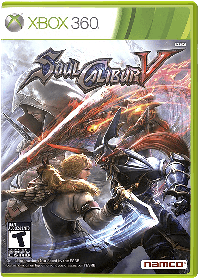 Soul Calibur V PAL Xbox 360 box art